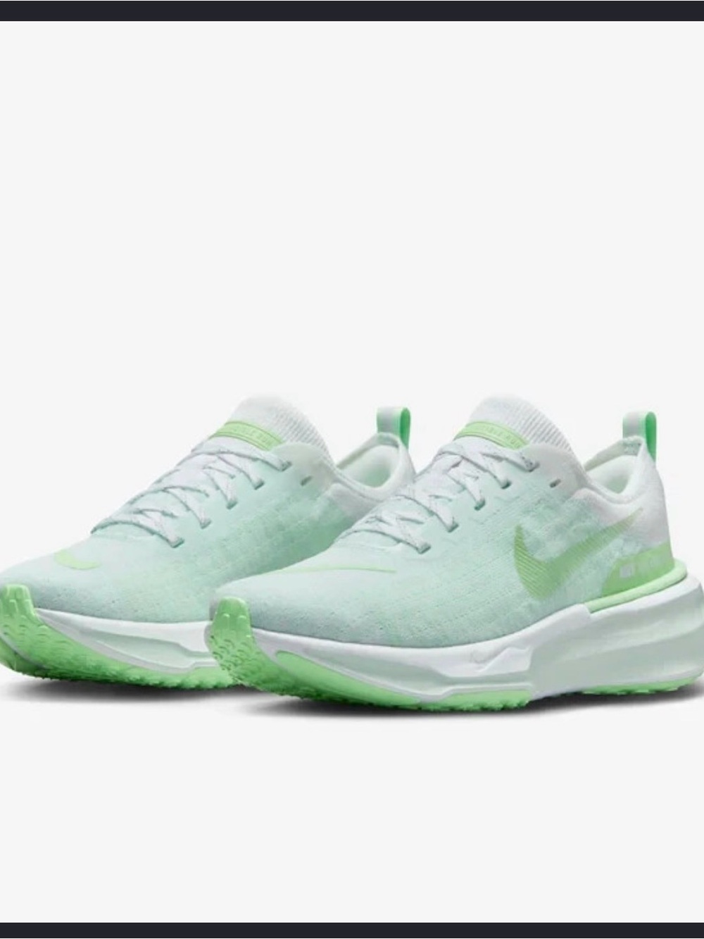 Nike ZoomX Invincible Run 3
Green Glow Women's size 7